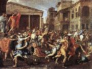 Rape of the Sabine Women, Rome, Nicolas Poussin